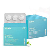 NeuroGum Energy Caffeine Gum Café con sabor a menta Caramelo prensado - details 4