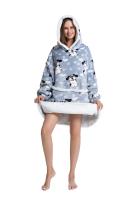 Sudadera con capucha de Sherpa para mujeres, hombres y adolescentes, manta usable de gran tamaño, manta gruesa y cálida, Sudadera con capucha grande - details 9
