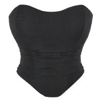 Top De Corset Para Mujer Lencería Sexy Sujetador Corto Modelador De Cuerpo Overbust Short Torso Ropa Interior Poliéster Spandex - details 3