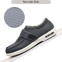 Nuevos zapatos cómodos con gancho de alta calidad para hombres mayores, Hospital de EE. UU., mocasines médicos suaves personalizados de talla grande US13.5, gran oferta - details 5