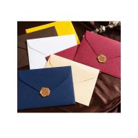 Sobre de estilo occidental con textura de lino para postales, sobres de alta calidad para invitaciones de boda, papelería de negocios, 50 unidades por lote - details 1