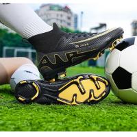 Oferta Gran de Botas de Fútbol Zapatillas Deportivas para Niños Zapatos de Entrenamiento de Cuero de Alta Calidad Zapatos de Fútbol Resistentes a la Desgaste para Primavera/Verano - details 9