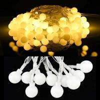 Luz de Bola de Cristal Cálida Blanca Luz Colgante de Hada para Bodas, Fiestas, Aniversario, Día de San Valentín - details 15
