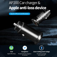 Rastreador GPS Universal OBD para iPhone, iPad, localizador GPS antipérdida para coche, App Find My, localizador de encendedor de cigarrillos, carga rápida de 20W - details 14