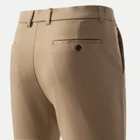Pantalones Casuales Para Hombre Verano Primavera Pantalones De Negocios Clásicos Café Flexible Ropa De Escritorio - details 4