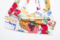 TRAFZA-Conjunto de 2 piezas para mujer, minitop con tirantes y botones estampados, sin mangas, Espalda descubierta, Falda Midi elegante de cintura alta para playa - details 8