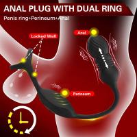 Leten Vibrador Anal Prostático Juguete Sexual para Hombres para Retrasar la Ejaculación - details 4