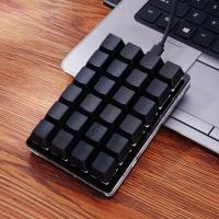 USB Custom nical 24 Black/ Gaming Keyboard Sayo Device Shortcut Programmable Keypad Keys ro - details 2