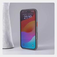 Funda magnética translúcida mate de lujo para iPhone 16 Pro Max 15 14 Plus 13 Pro 12 para cubierta de carga inalámbrica Magsafe a prueba de golpes - details 7