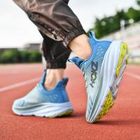 Zapatillas de correr de alta calidad para hombre y mujer, zapatos deportivos informales de malla cómodos y ligeros con amortiguación - details 16