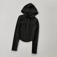 Abrigo Deportivo para Mujer Chaqueta con Capucha Secado Rápido Ideal para Entrenar y Correr - details 1