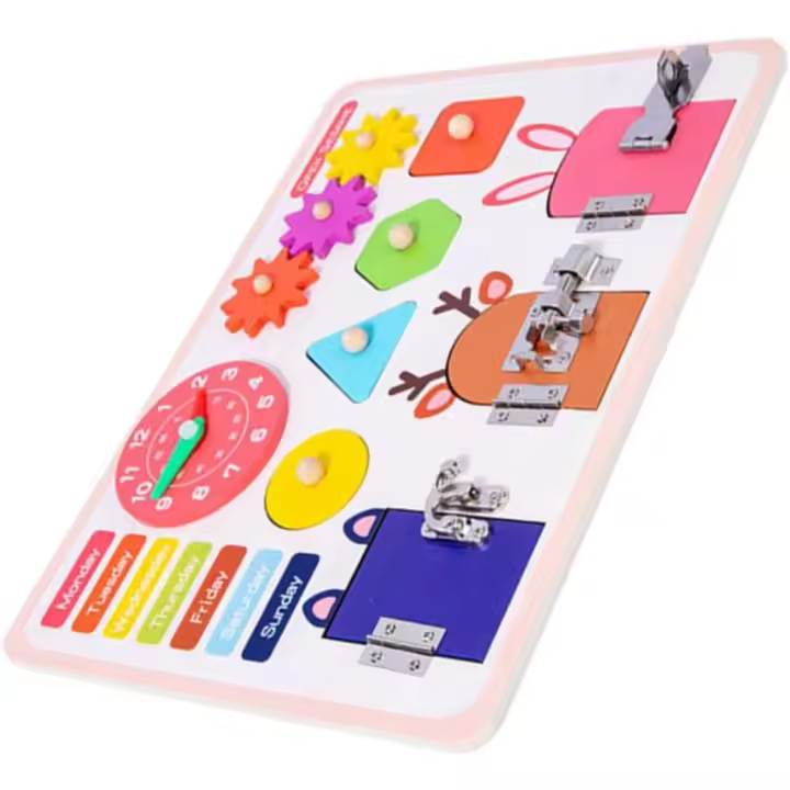 Juego de Tablero Ocupado Inteligente para niños, Juguete Educativo infantil, 1 unidad - 1