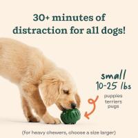 Woof Pupsicle, Juguete de larga duración para mantener a su cachorro distraído, seguro para perros, fácil de limpiar, juguetes rellenables para perros, pequeño de 10 a 25 libras - details 3