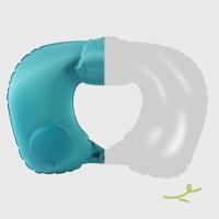 Almohada de viaje inflable en forma de U, prensa de mano suave para inflar la almohada, almohadilla portátil para reposacabezas para ahorrar espacio, turista - details 4