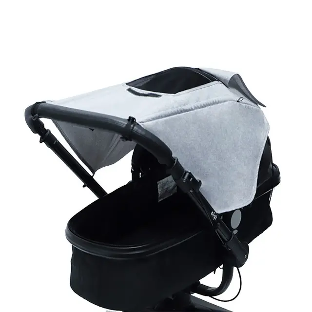 Parasol de Carrito para Bebé Bloques de Sombra UVB Cubierta de Sol con Malla de Red de Insectos - 1
