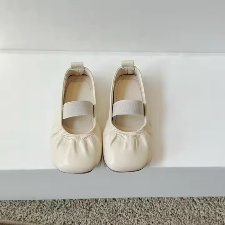 Zapato de cuero para niña, multifuncional, informal, suela suave, estilo coreano, a la moda, otoño, - 1