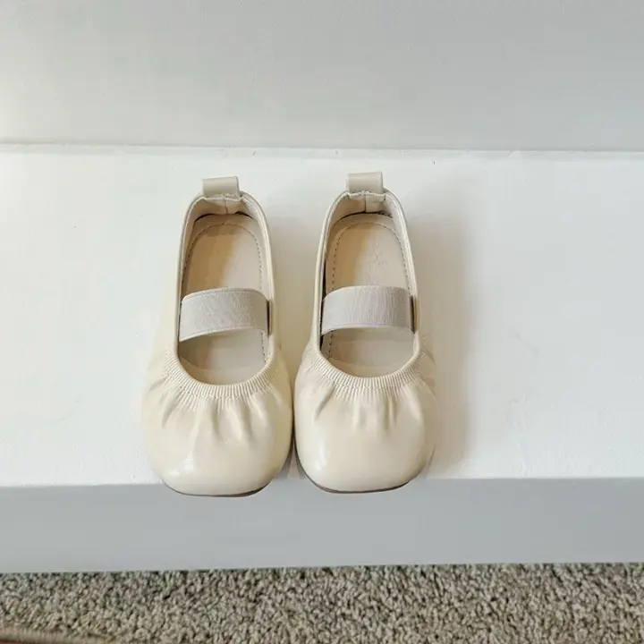 Zapato de cuero para niña, multifuncional, informal, suela suave, estilo coreano, a la moda, otoño, - 1