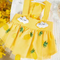 Vestido De Verano Para Perro Con Estampado De Fresa Y Piña Vestido Dulce Para Gato Chihuahua Yorkie Ropa De Mascota Summertop Pet Supplies - details 12