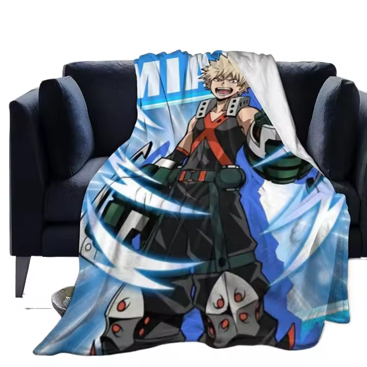 Póster de My Hero Academia Tenya Iida, manta, sofá para viajar, Camping, ropa de cama para el hogar, V454 - 1