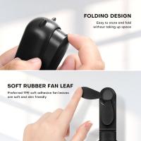 Miniventilador de Mano Portátil, Recargable por USB con Silencioso, Banco de Energía - details 2