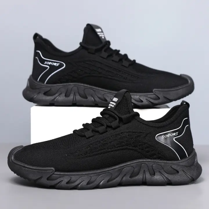 Zapatillas Deportivas de Malla Transpirable para Hombres Calzado de Estilo Casual de Primavera-Verano Douyin Zapatillas Grandes Tallas de Moda en Al por Mayor - 1