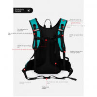 Mochila de 30 30 pulgadas Unisex para senderismo, versatilidad, facilidad de uso, comodidad y ligereza - details 3