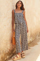 "Conjunto de Verano Mujer 2025 Miravia |   Top Escote Cuadrado Estampado + Pantalón Pierna Ancha |   Conjunto 2 Piezas Elegante |   Moda Playa y Ciudad |   Traje Fresco y Cómodo" - details 2