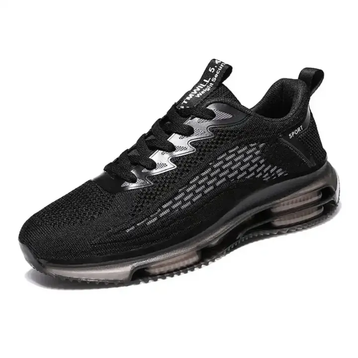 Zapatillas antideslizantes oscuras para primavera y verano, zapatos deportivos planos, botas Beige para hombre, zapatillas deportivas de liquidación, venta al por mayor en exterior - 1