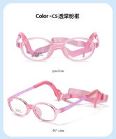 Nuevo Gafas redondas de silicona TR90 con montura de tomate para - details 11