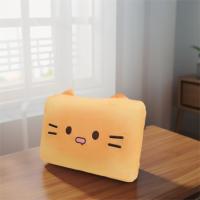 Cómoda almohada para siesta de gato, cojín suave y transpirable, lavable a máquina, diseño antideslizante, cojín decorativo para el hogar con dibujos animados, uso en interiores - details 8