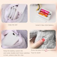 Juguete de peluche transpirable Kawaii, muñeco de oso calmante para bebé, compañero para dormir, peluche con sonido - details 8