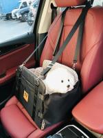 Transportín de mascotas para perros y gatos, asiento de coche, protección de mascotas, intercapa de algodón y espuma de polietileno - details 0