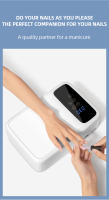 Lámpara profesional de secado de esmalte de Gel, herramienta de manicura, potente, UV, 69LED, 138W - details 2