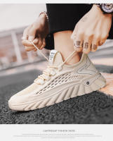 Zapatos De Deporte Para Hombre Con Superficie De Malla Transpirable Moda Versátil Para Correr Y Usar En Exteriores Talla Verdadera - details 21