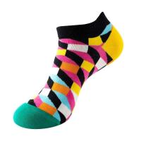 Calcetines de Algodón Geométricos de Verano de Calidad Diseño Único para Hombres y Mujeres - details 3