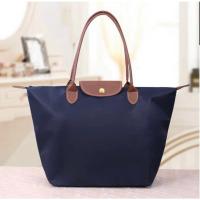 MEJORADA Bolso plegable de nylon con asa larga superior para mujer，impermeable，TAMAÑO PEQUEÑO 33*24*14CM,estilo clásico - details 9