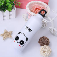 Termo portátil de 500ml para niños, botella de agua bonita para la escuela, frasco de vacío de animales encantadores para deportes al aire libre, Camping y senderismo - details 8