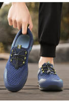 Traceway zapatos de los hombres de verano de la moda versátil antideslizante transpirable ligero zapatos de los hombres de gran tamaño 48 malla hueco 47 zapatos casuales - details 6