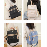 Mochila para mujer Bolso de hombro simple de color sólido - details 2