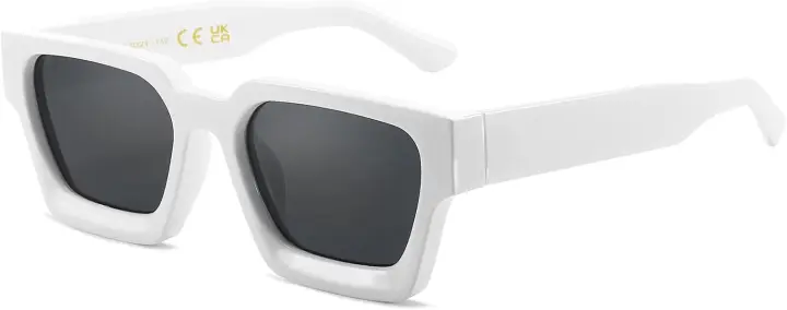 Gafas de sol rectangulares gruesas y resistentes para mujer y hombre, protección UV, aptas para conducir, pescar y jugar al golf - 1