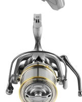 Carrete de Pesca de Alta Velocidad Serie 8000-14000 con Rueda de Fundición Larga Ultraligera de Aleación de Aluminio 17+1 Soporte de Bobina 4.8:1 - details 14