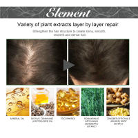 El aceite de esencia puede reparar y proteger, mejorar el daño irritante, fortalecer el cabello, hidratar el cabello - details 2