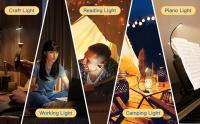 Rechargeable Book Light Mini 7 LED Reading Light 3-Level Warm Cool White Flexible Easy Clip Lamp Read Night Reading Lamp in Bed - details 17