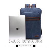 Bolso de Hombro Vintage de Lona PORCHEDDU Gran Capacidad para Hombres Bolsas Escolares para Adolescentes Mochila para Laptop - details 1