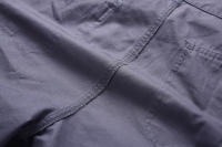 Summer men's cotton multi-pocket solid color 7-point Library, casual sports shorts - details 15