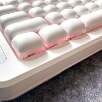 Teclas MOG 91, teclas PBT blancas para teclado nical de sublimación de tinte bonito 6.25U - details 3