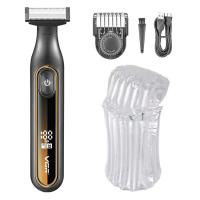 Afeitadora Eléctrica Ajustable Para Barba y Cuerpo Recargable Adecuada para Uso Húmedo y Seco - details 9
