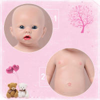 Muñeca de Silicona Renacida IVITA 19 pulgadas, 3700g, Características Educativas para Niños Mayores de 3 Años - details 18