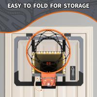 Mini Canasta de Baloncesto para Niños Tableros de Baloncesto con 3 Pelotas, Bomba, Iluminación, Puntuación Automática - details 14