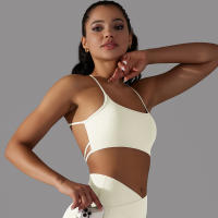 Nessaj-Sujetador deportivo cruzado Sexy para mujer, Top de gimnasio, entrenamiento, correr, Yoga, ropa interior deportiva, Fitness, camisetas sin mangas - details 4